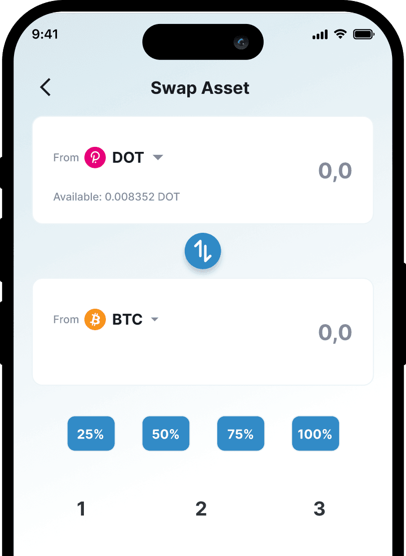 Swap Polkadot